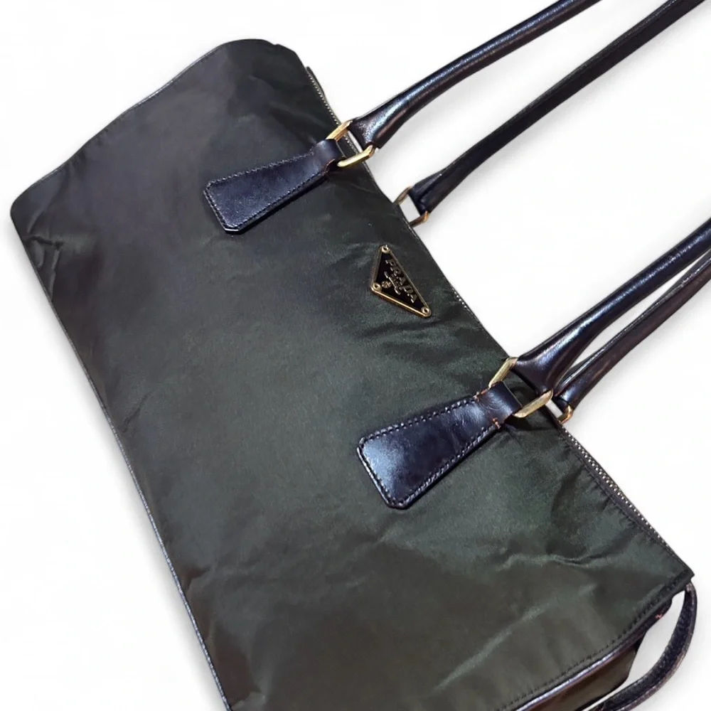 Prada Vintage Brown Women's Shoulder Handbag - Picture 12 of 16